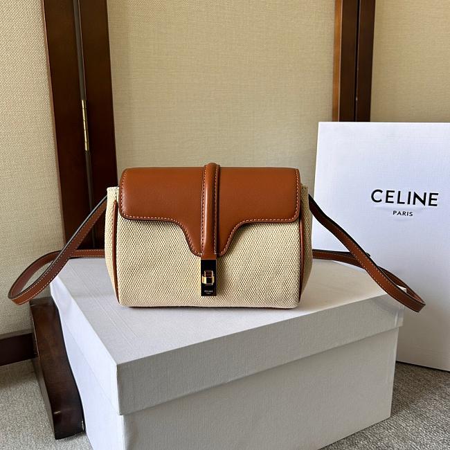 Celine Early Spring Edition Tan 101353 Size 18x12x6CM - 1