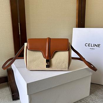 Celine Early Spring Edition Tan 101353 Size 18x12x6CM