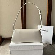 Celine Lola Baguette White Bag Size 28x12×5cm - 4