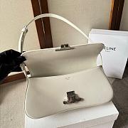 Celine Lola Baguette White Bag Size 28x12×5cm - 2