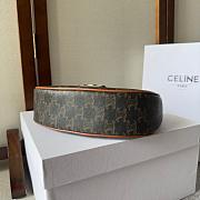 Celine Medium Ava Triomphe Black Bag 114493 Size 23x13x6cm - 4
