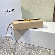 Celine Begie Triomphe Leather Belt Size 20x11x4cm - 5