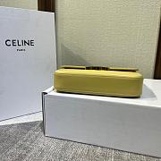 Celine Avocado Triomphe Leather Belt Size 20x11x4cm - 2