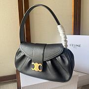 Celine Polly Medium Black Bag Size 33x19x9cm - 1
