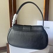 Celine Polly Medium Black Bag Size 33x19x9cm - 5