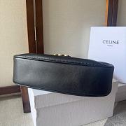 Celine Polly Medium Black Bag Size 33x19x9cm - 4