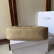 Celine Polly Medium Beige Bag Size 33x19x9cm - 5