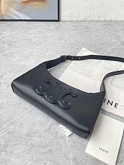 Celine Tabou Smooth Leather Black 22x16x7CM - 5