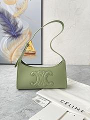 Celine Tabou Smooth Leather Green 22x16x7CM - 1
