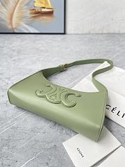 Celine Tabou Smooth Leather Green 22x16x7CM - 3