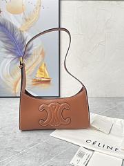 Celine Tabou Smooth Leather Brown 22x16x7CM - 6