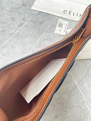 Celine Tabou Smooth Leather Brown 22x16x7CM - 4