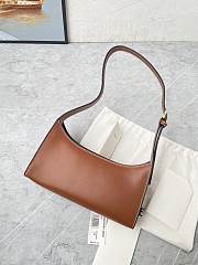 Celine Tabou Smooth Leather Brown 22x16x7CM - 2