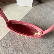 Celine Tilly Bag in Shiny Calfskin Pink Size 22x13x4cm - 5