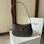 Celine Tilly Bag in Shiny Calfskin Size 22x13x4cm - 1