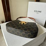 Celine Tilly Bag in Shiny Calfskin Size 22x13x4cm - 2