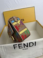 Fendi Super Premium Red Crossbody Bag 26x13x6CM - 6