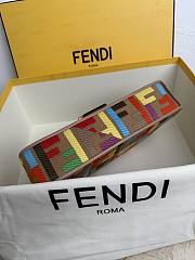 Fendi Super Premium Red Crossbody Bag 26x13x6CM - 3