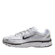 Nike P-6000 White Metallic Silver Black CD6404-107 - 5