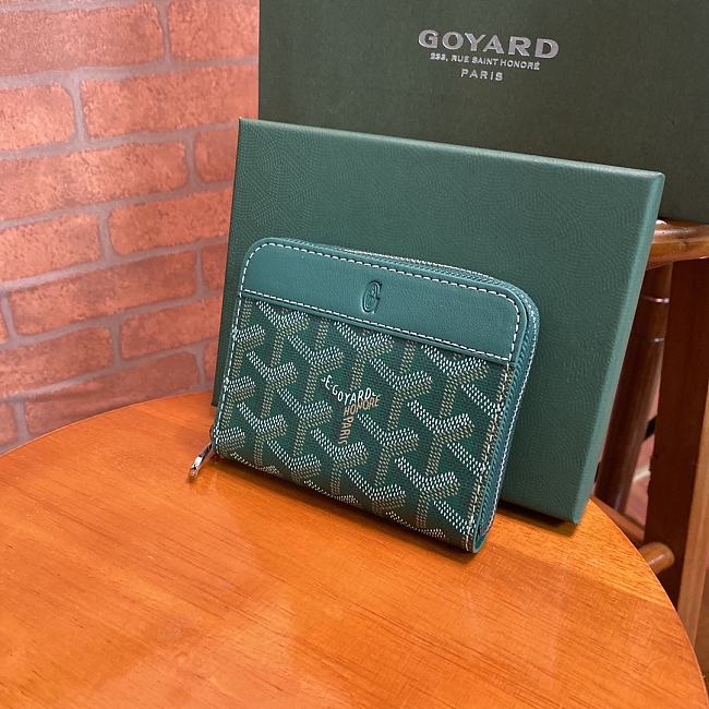 Goyard Matignon PM Green Wallet  - 1