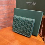 Goyard Matignon PM Green Wallet  - 2