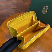 Goyard Matignon PM Yellow Wallet - 5