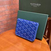 Goyard Matignon PM Yellow Wallet Blue - 3
