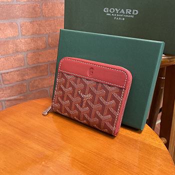 Goyard Matignon PM Red Wallet
