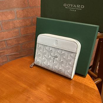 Goyard Matignon White Wallet