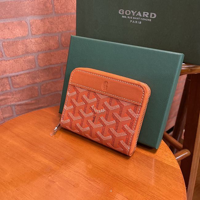 Goyard Matignon PM Orange Wallet - 1