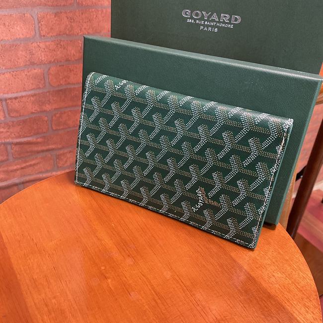 Goyard Richelieu Green Wallet Size 18x10CM - 1