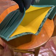Goyard Richelieu Green Wallet Size 18x10CM - 6