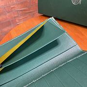 Goyard Richelieu Green Wallet Size 18x10CM - 5