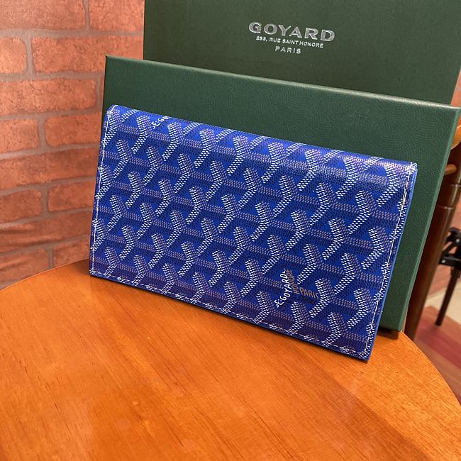 Goyard Richelieu Blue Wallet Size 18x10CM - 1