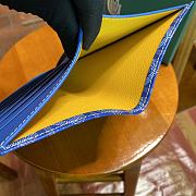 Goyard Richelieu Blue Wallet Size 18x10CM - 5