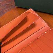 Goyard Richelieu Orange Wallet Size 18x10CM - 6