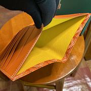 Goyard Richelieu Orange Wallet Size 18x10CM - 5