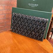 Goyard Richelieu Black Wallet Size 18x10CM - 3