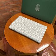 Goyard Richelieu White Wallet Size 18x10CM - 3