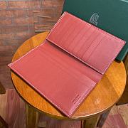 Goyard Richelieu Red Wallet Size 18x10CM - 4