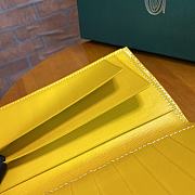 Goyard Richelieu Yellow Wallet Size 18x10CM - 4