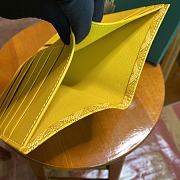 Goyard Richelieu Yellow Wallet Size 18x10CM - 3