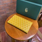 Goyard Richelieu Yellow Wallet Size 18x10CM - 2