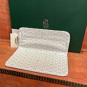 Goyard Sainte-Marie Clutch in White Size 29CM - 5