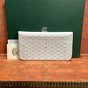 Goyard Sainte-Marie Clutch in White Size 29CM - 3