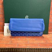 Goyard Sainte-Marie Clutch in Blue Size 29CM - 1
