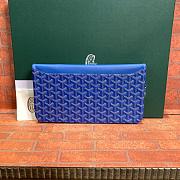 Goyard Sainte-Marie Clutch in Blue Size 29CM - 5