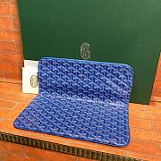 Goyard Sainte-Marie Clutch in Blue Size 29CM - 4