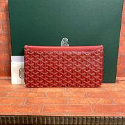 Goyard Sainte-Marie Clutch in Red Size 29CM - 6