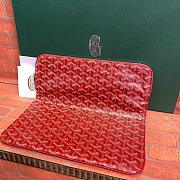 Goyard Sainte-Marie Clutch in Red Size 29CM - 5